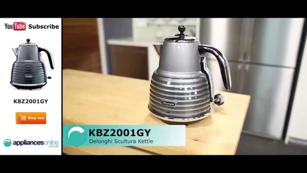 Delonghi Scultura Kettle KBZ2001GY reviewed by product expert - Appliances Online