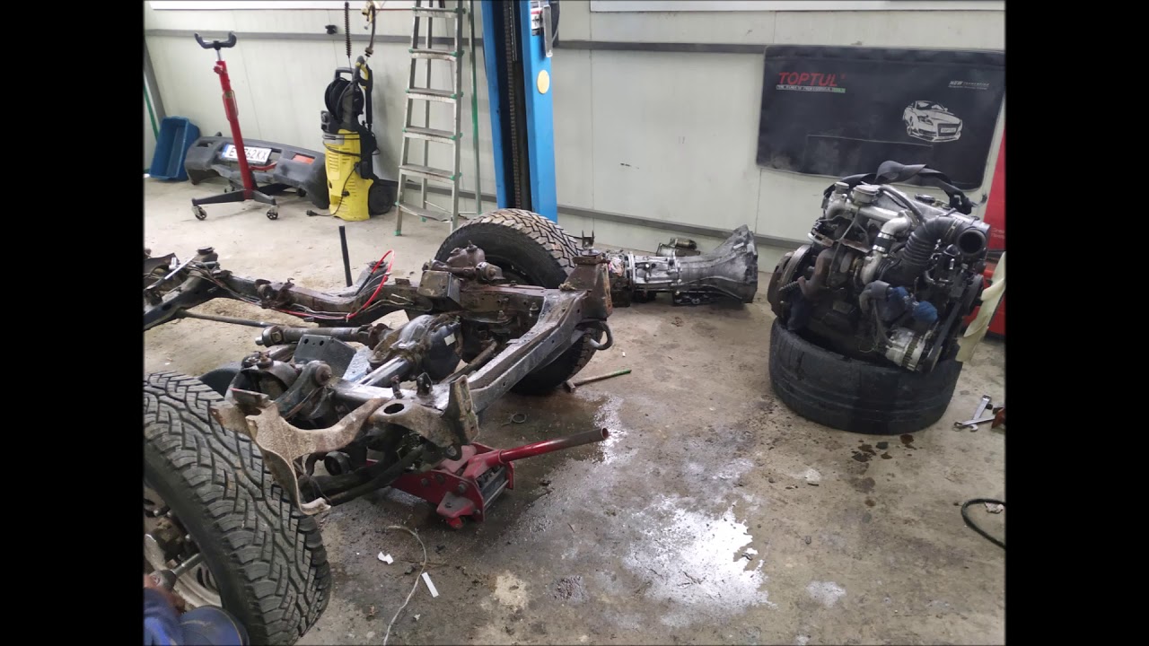Mitsubishi L200 rusty chassis replacement