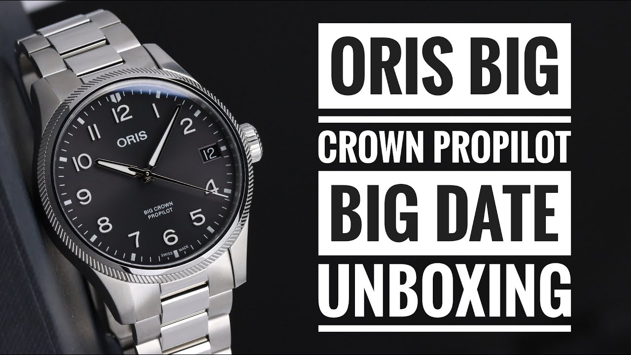 Oris Pro Pilot Big Date Unboxing