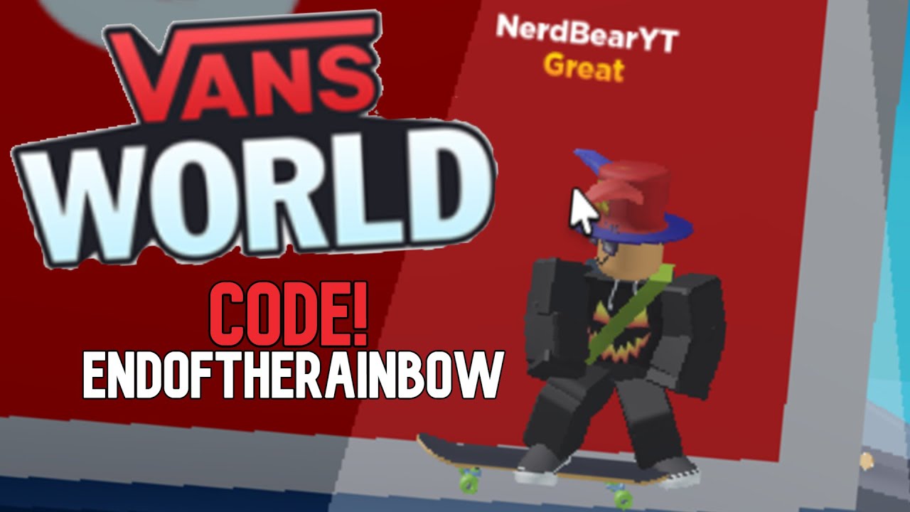 New Vans World Code!