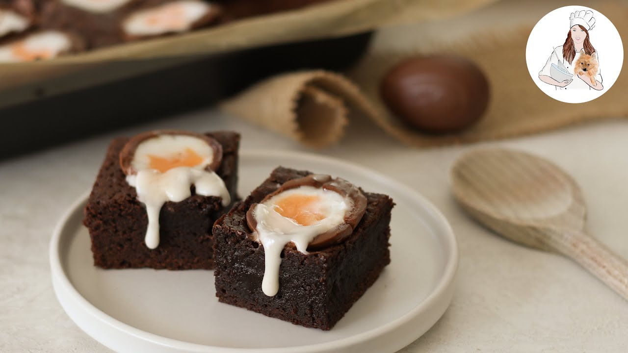 Easter Creme Egg Brownies Recipe
