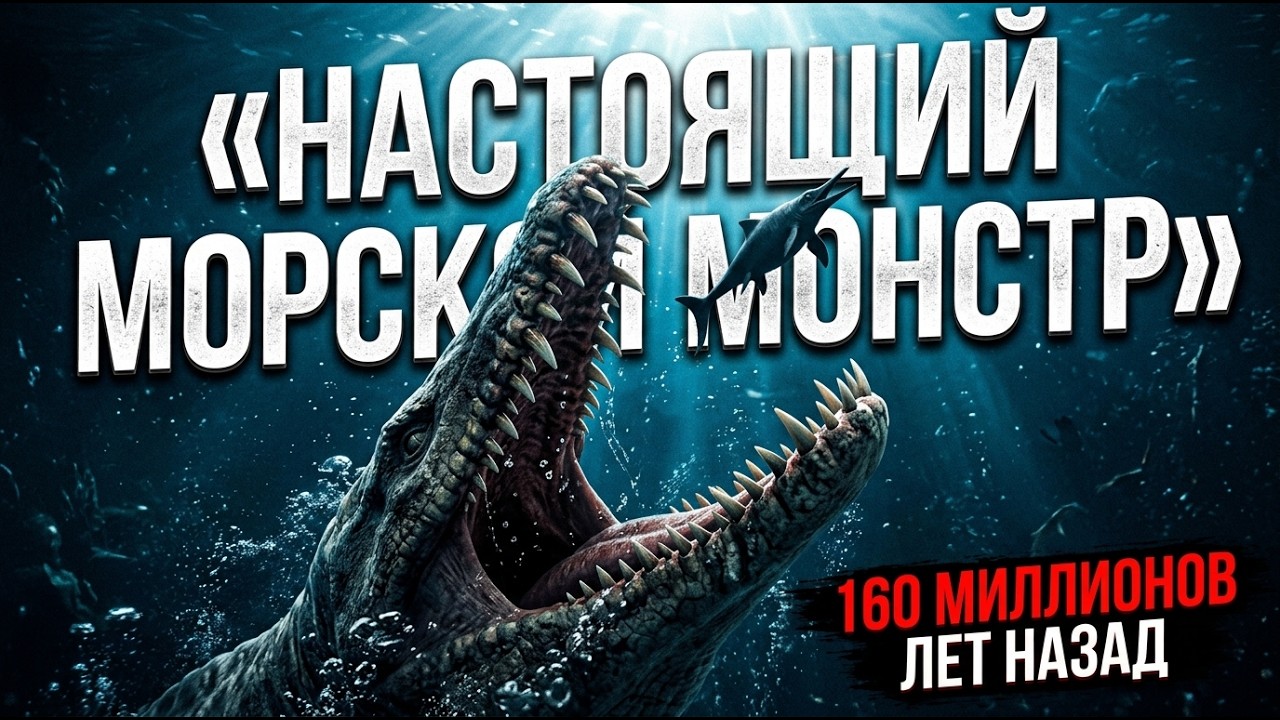 ЛИОПЛЕВРОДОН: Морской монстр с укусом СИЛЬНЕЕ тираннозавра, о котором наука СПОРИТ до сих пор.