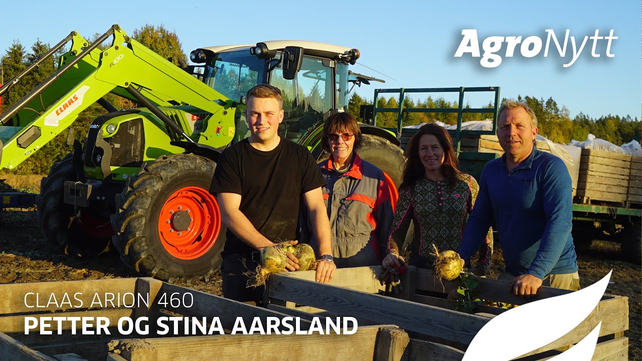 CLAAS ARION 460 | Petter og Stina Aarsland