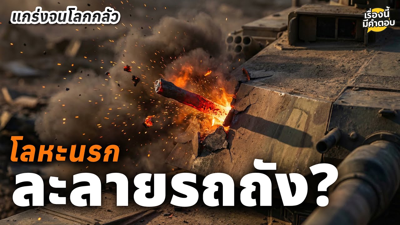 ทังสเตน: โลหะปีศาจที่ 'ละลายรถถัง' เหมือนเนย! (เบื้องหลังอาวุธเปลี่ยนโลก)