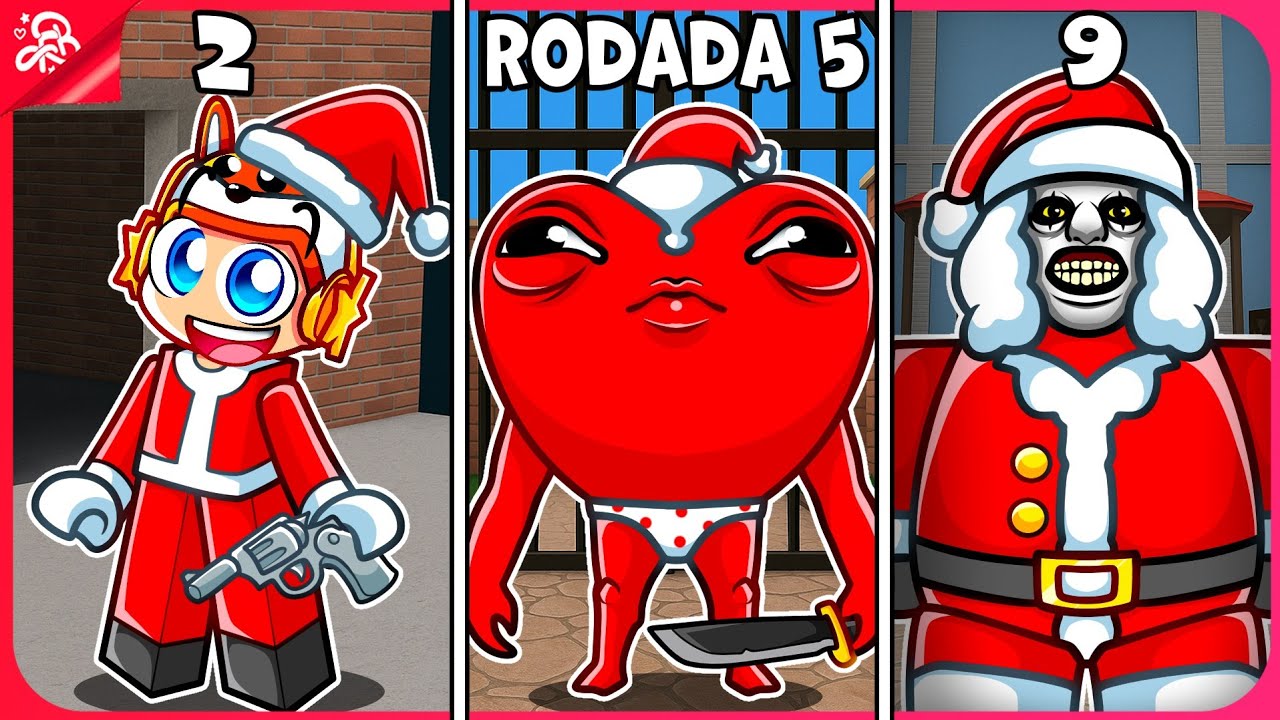 A CADA RODADA A SKIN DE NATAL FICA MAIS FEIA NO MURDER MYSTERY 2