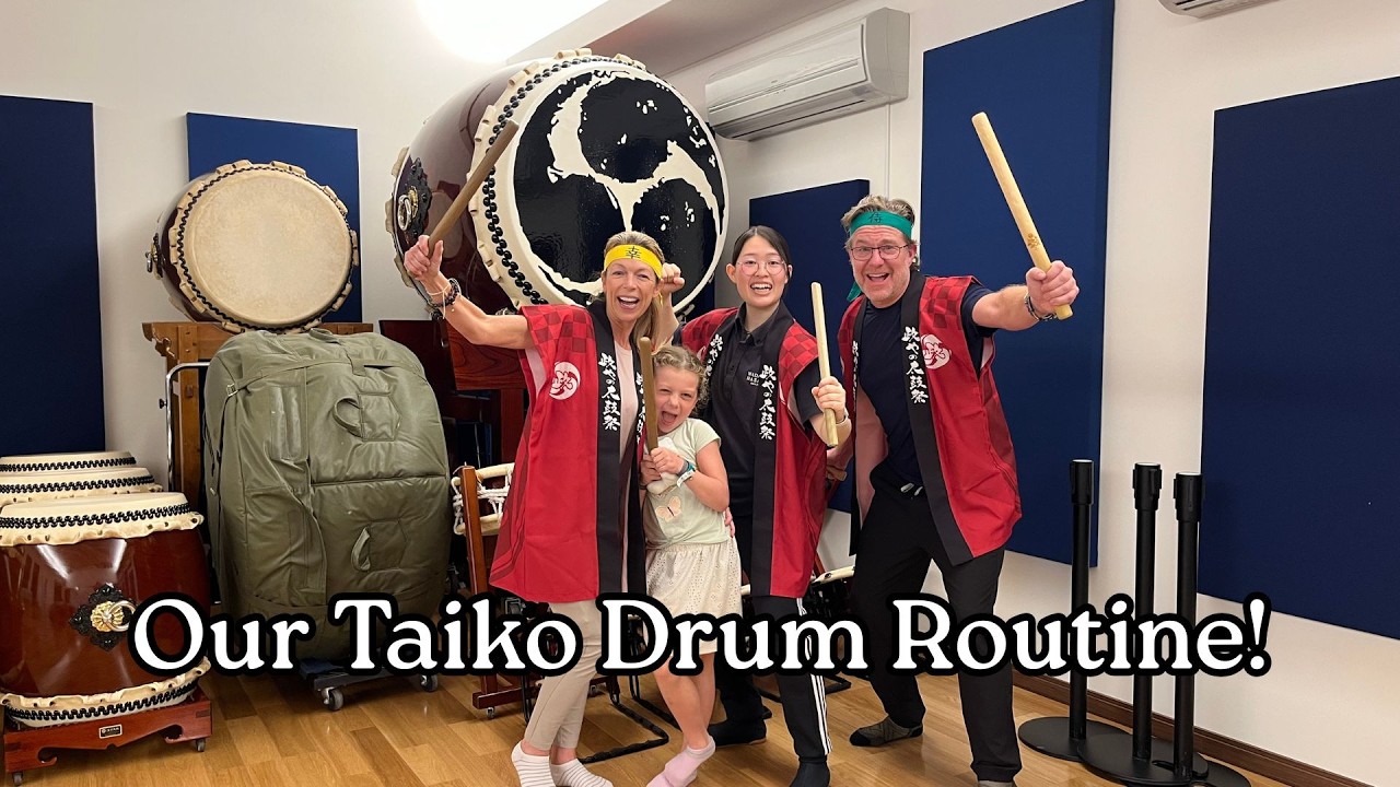 Our Full Taiko Drumming Performance | Japan Cultural Experience