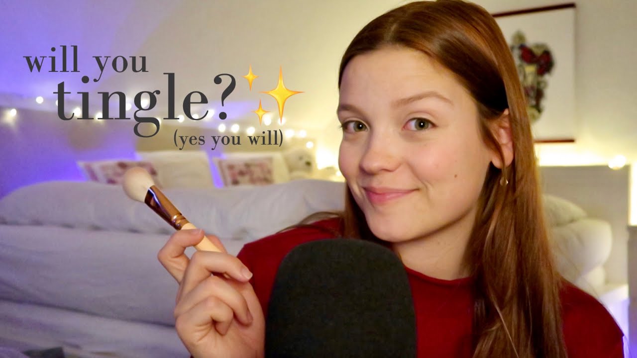 My *first* time trying ASMR ✨ Can I give you Tingles?
