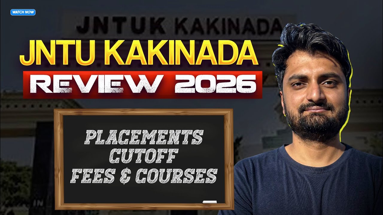 JNTU Kakinada Complete Review 2026 | Placements, Cutoff, Fees & Courses | Best College in AP?