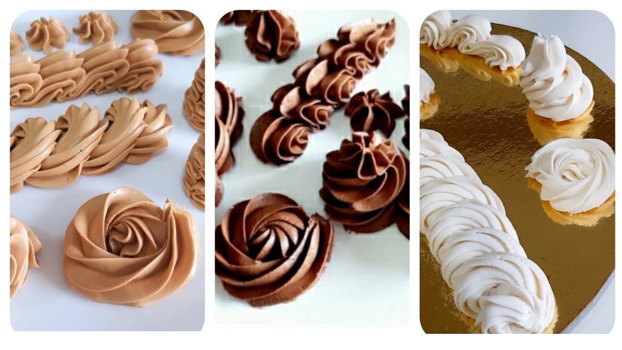 3 méthodes pour réussir la crème au beurre(vanille, café, chocolat, praliné noisette, pistache..)