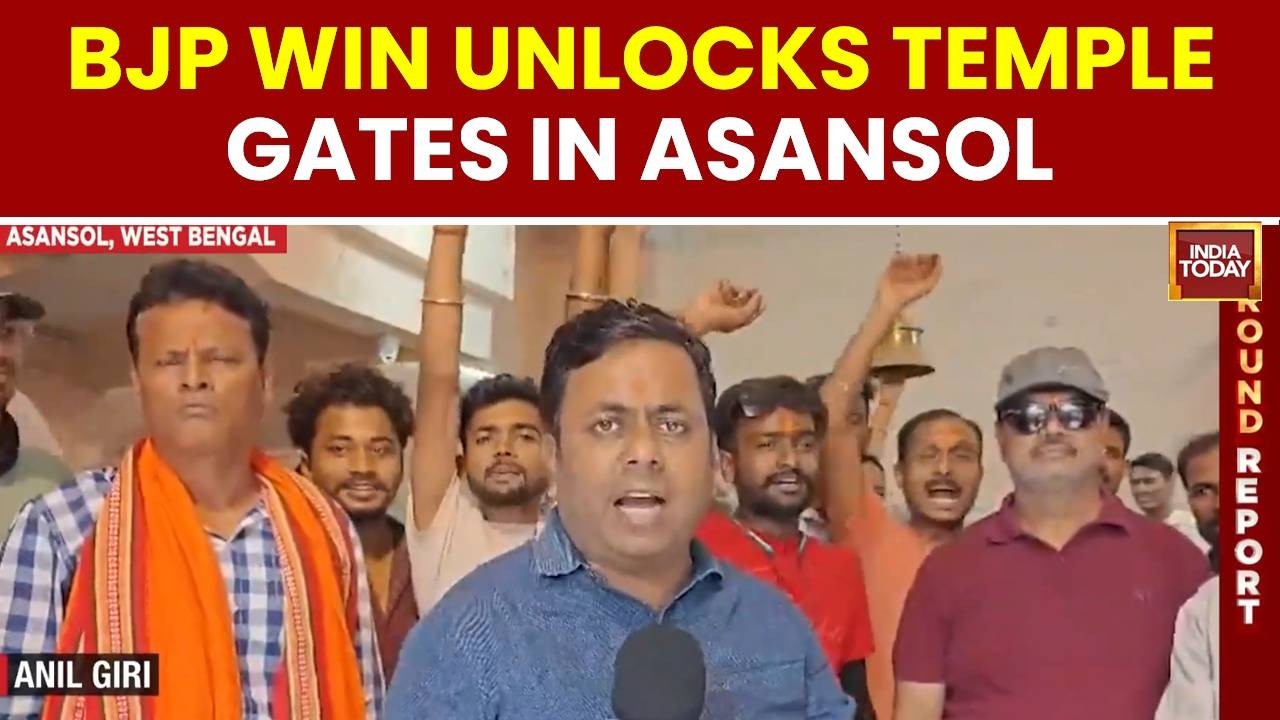 Asansol Durga Temple Reopens After 17 Years Following BJP's Election Sweep In Paschim Bardhaman