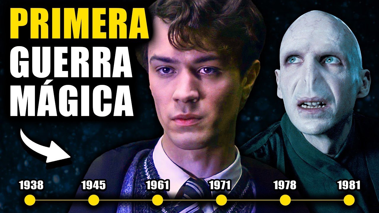 Historia COMPLETA de la PRIMERA Guerra Mágica (El Ascenso de Voldemort) - Documental de Harry Potter