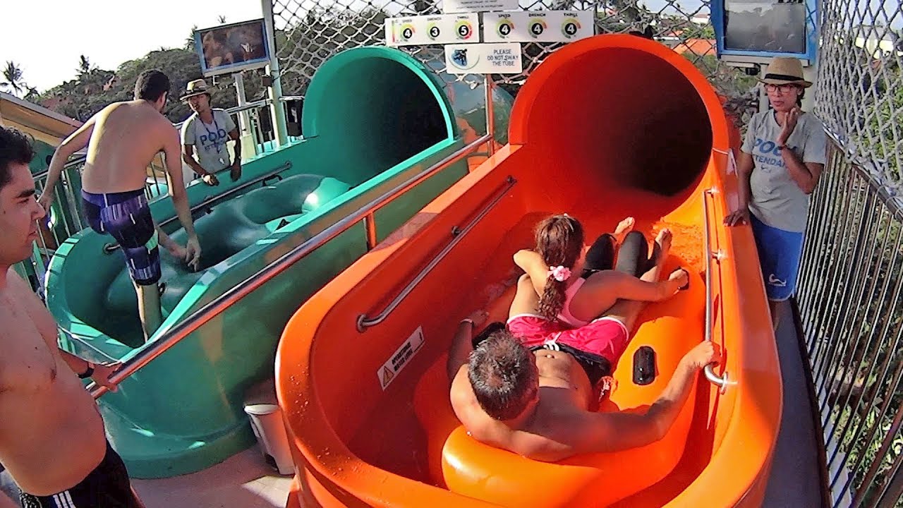 Toilet Bowl Water Slide at Waterbom Bali
