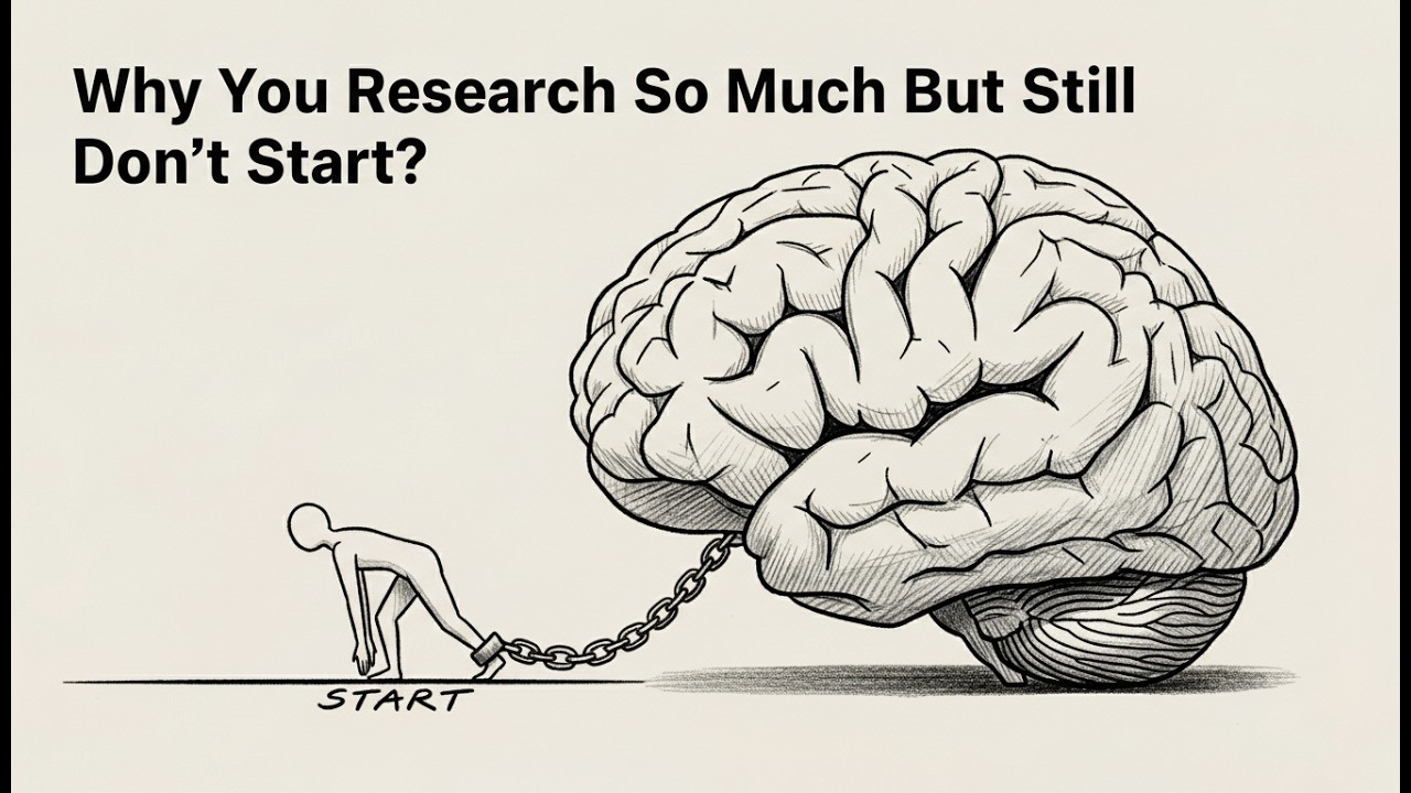 Why You Research So Much But Still Don’t Start?