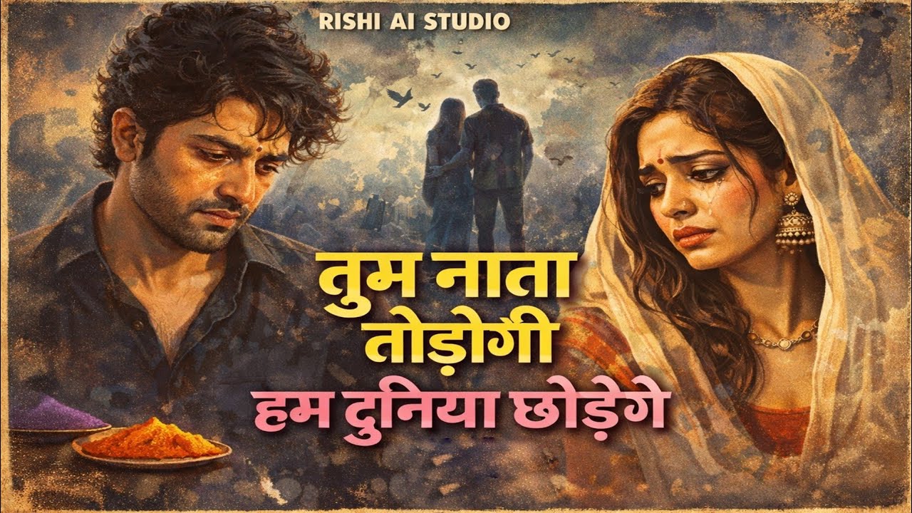 Tum Naata Torogi Ham Duniya Chhorenge | Hindi Sad Song 2026 | Rishi Ai Studio