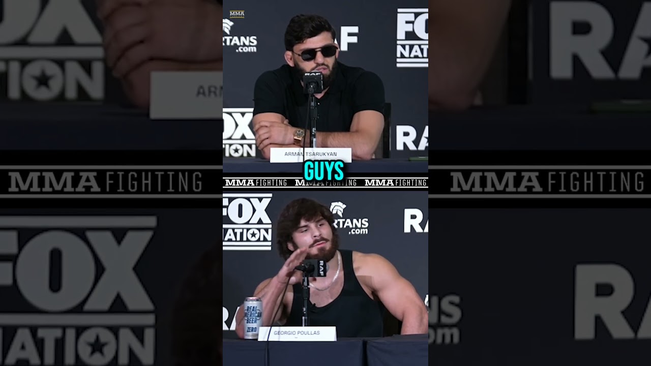 Arman Tsarukyan SENDS WARNING to Georgio Poullas after comments at RAF 7 press conference