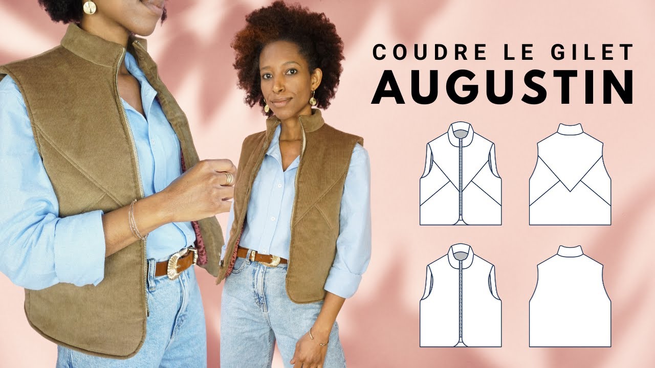Coudre le gilet augustin : le tutoriel