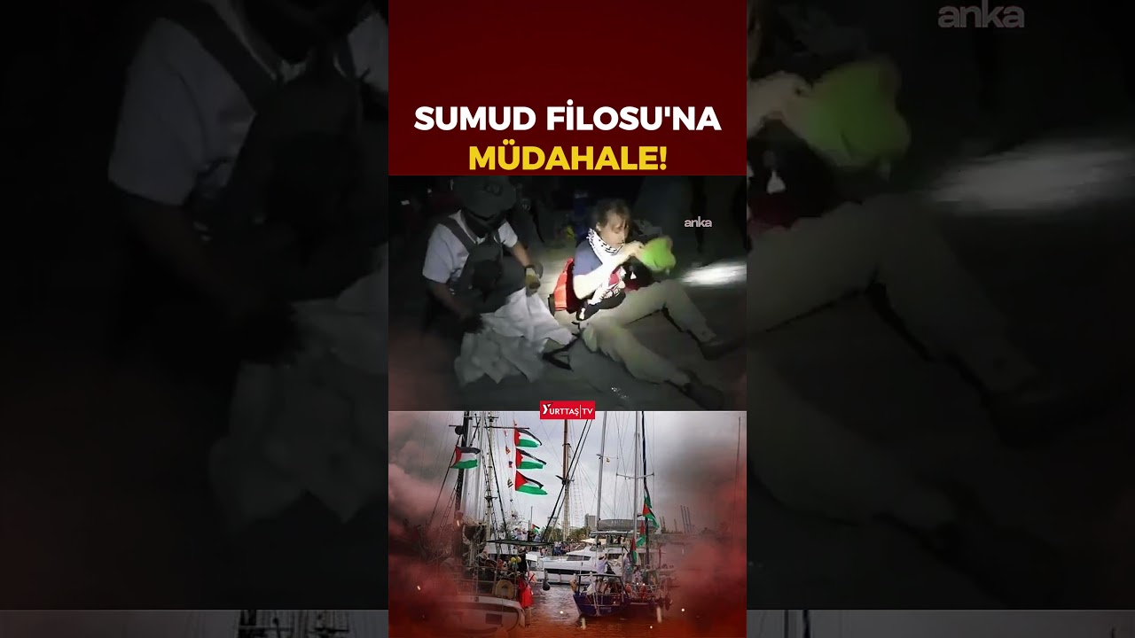 K&uuml;resel Sumud Filosu'na İsrail m&uuml;dahalesi! Greta Thunberg g&ouml;zaltına alındı!