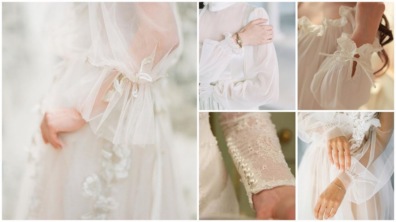 Latest white suit sleeves designs / New white sleeves designs 2019