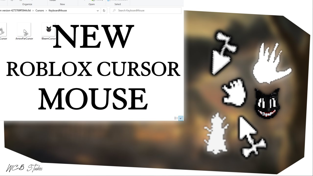 HOW to MAKE your MOUSE CURSOR with SIREN HEAD and other Trevor Cryptids in Roblox