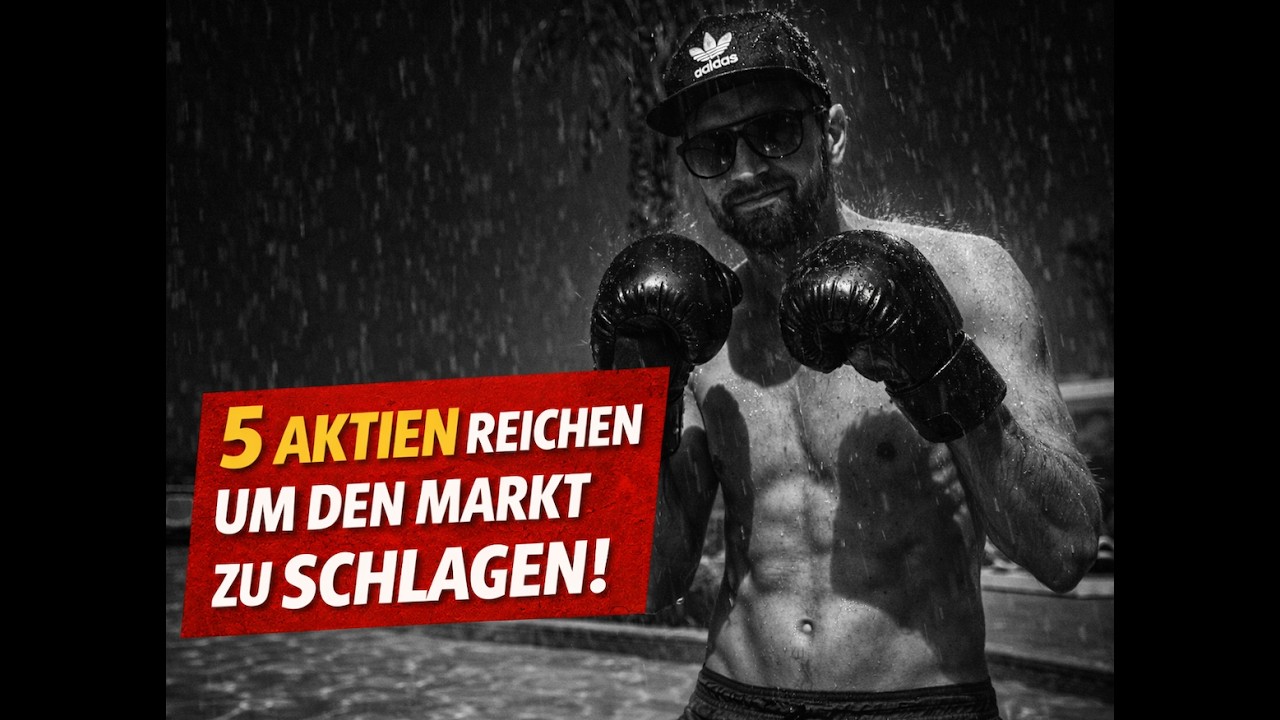 5 Aktien reichen um den Markt zu schlagen!