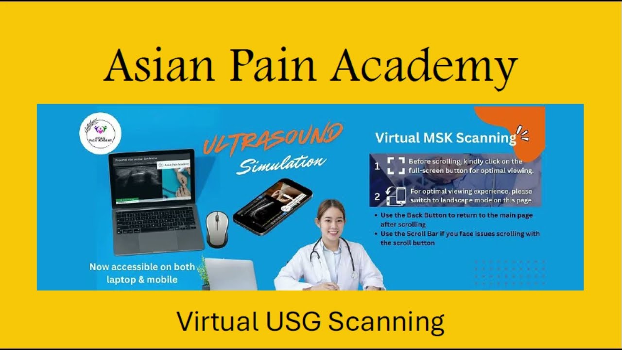 How to Use MSK USG Simulator by Asian Pain Academy? Whats App +91 9432288997 to get access