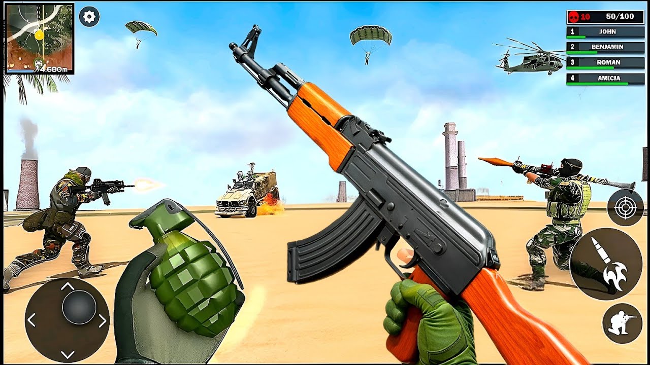 FPS Commando Secret Mission - Banduk Wala Game - Android GamePlay