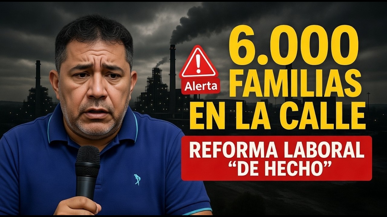 🚨 CRISIS EN EL PLÁSTICO 6000 familias en riesgo y la estafa de las bolsas en supermercados