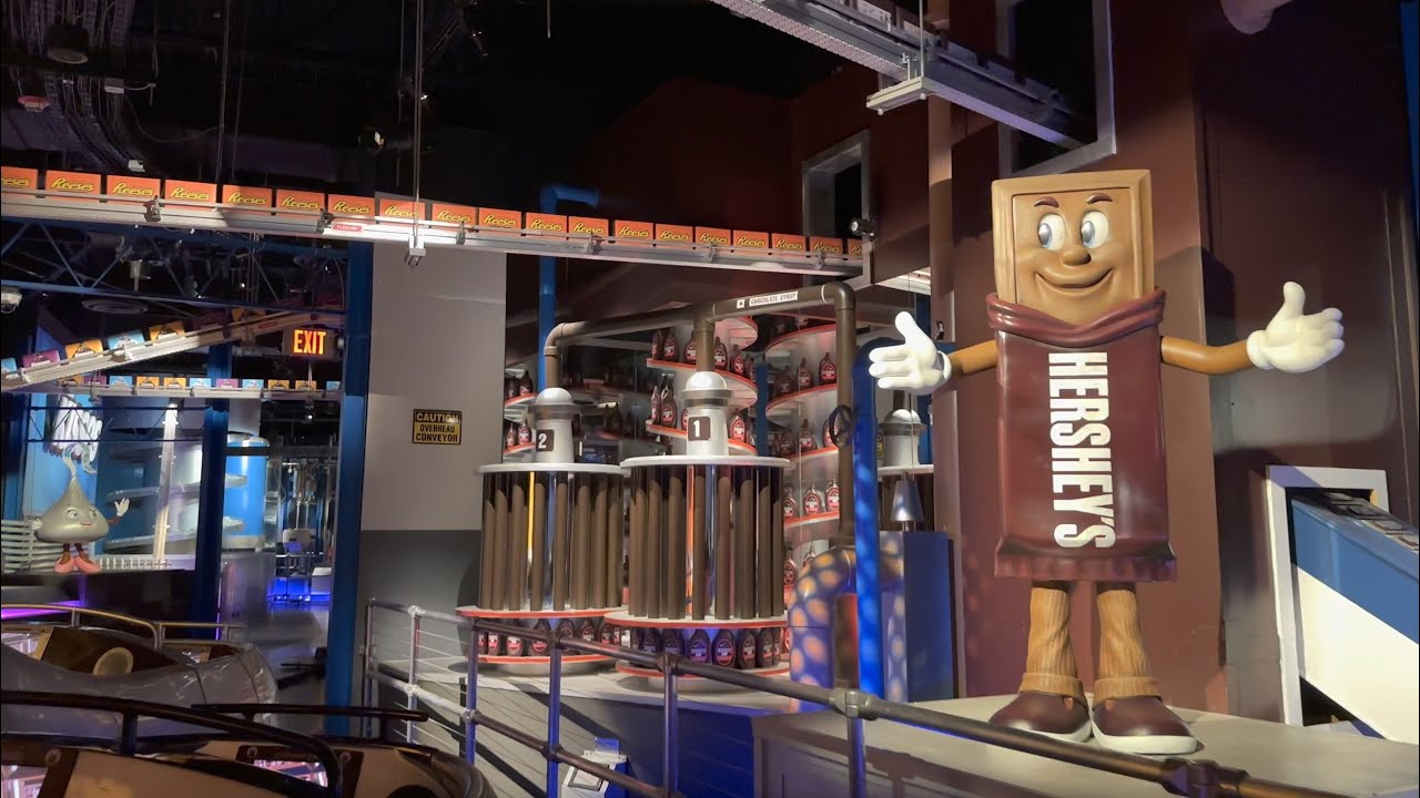 The Sweetest Tour Ride at Hershey's Chocolate World