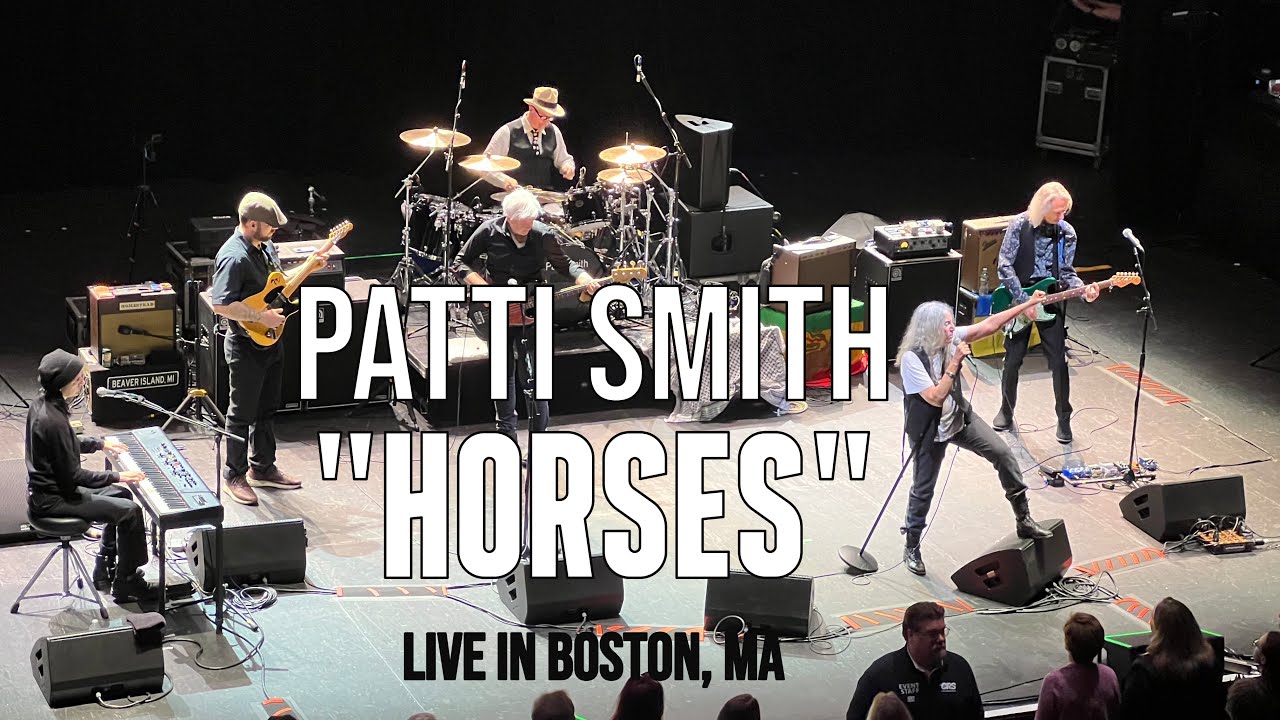 Patti Smith "Horses" 16 minute version (live in Boston Nov 24 2025)
