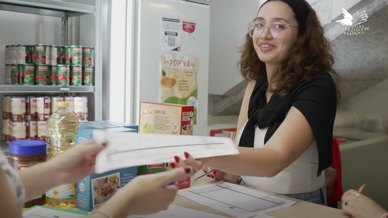 Reportage Antenne Secours populaire pour les jeunes de la fac Paul Valéry à Montpellier.