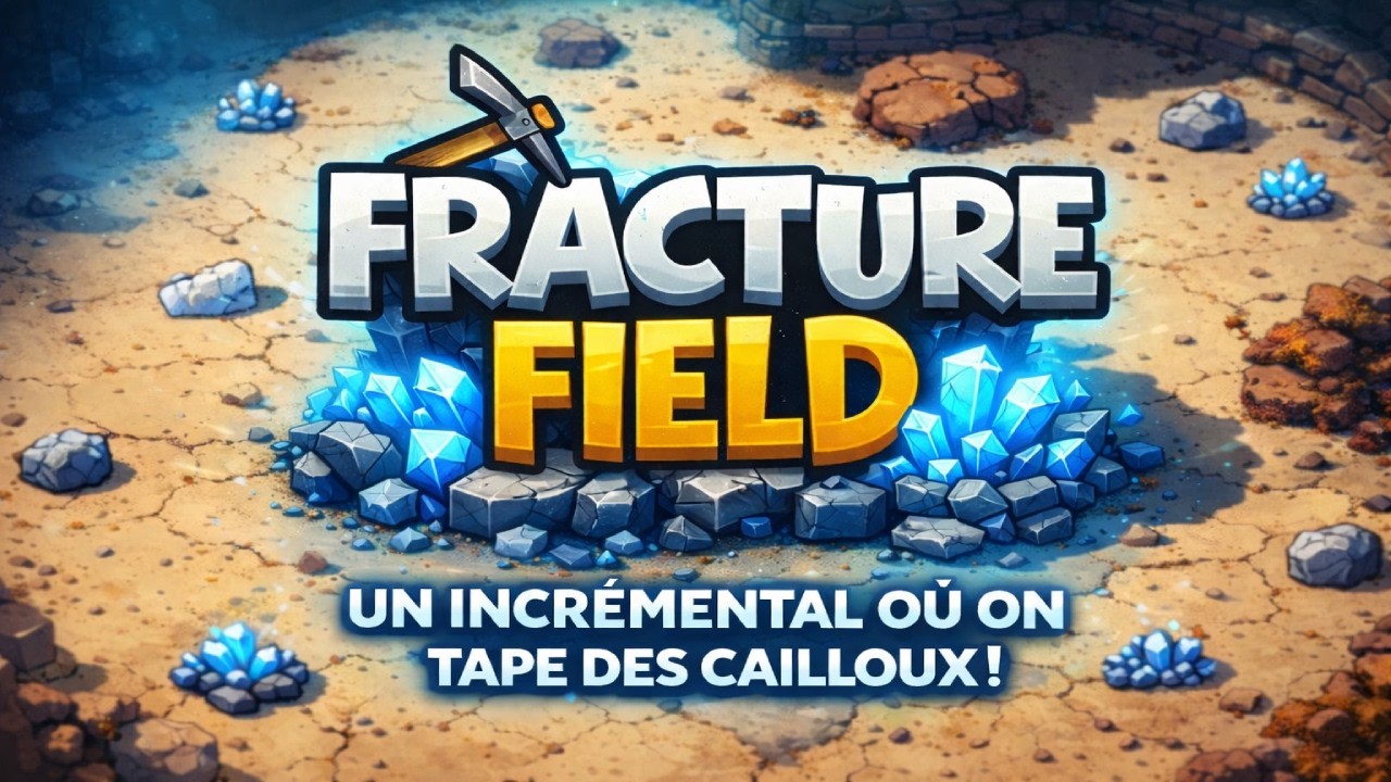 Ont explose un max de caillou dans cette incrémental ! [Fracture Field]
