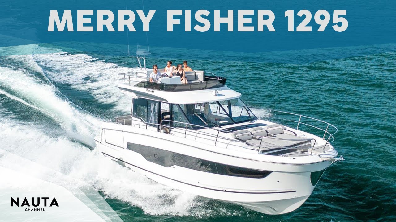 Jeanneau - Merry Fisher 1295 - che bella! POV Tour esterni e cabine