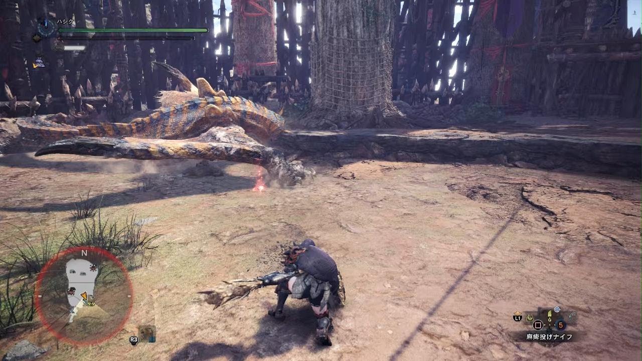 [MHWI] 闘技ティガレックス 片手剣 05'18
