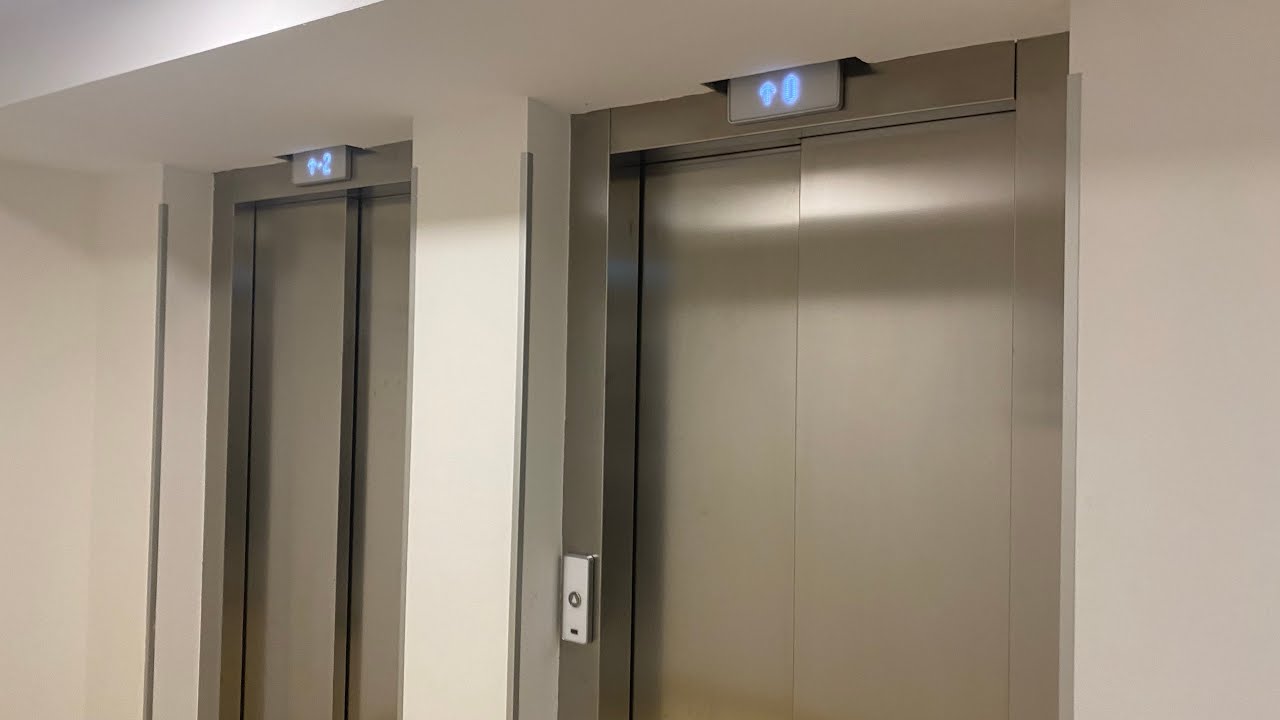 (50 SUBS SPECIAL!) 2x Nice KONE MonoSpace Lifts at Hrvatskog Crvenog Kriza 10, Dubrovnik, Croatia