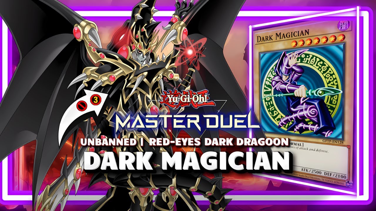 DRAGOON UNBANNED! DARK MAGICIAN DECK - RED EYES DARK DRAGOON IS BROKEN! | YUGIOH! MASTER DUEL