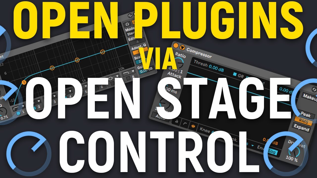 Open Stage Control and Ableton Pt.4 - Opening Plugins via OSC