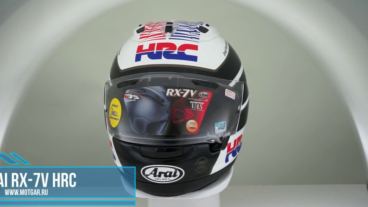 Обзор шлема Arai RX-7V HRC