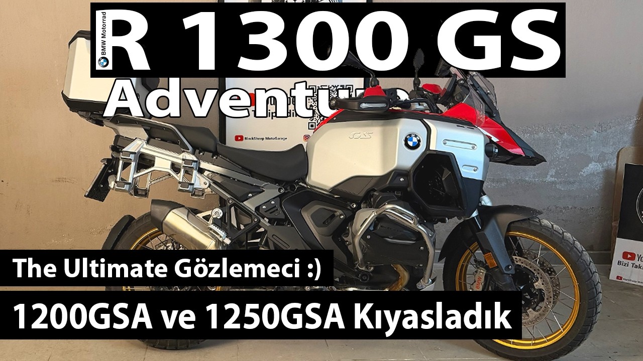 BMW R 1300 GS Adventure İnceleme ve Gerçek Kullanıcı Deneyimi | Tasarımı Hayal Kırıklığı Mı?