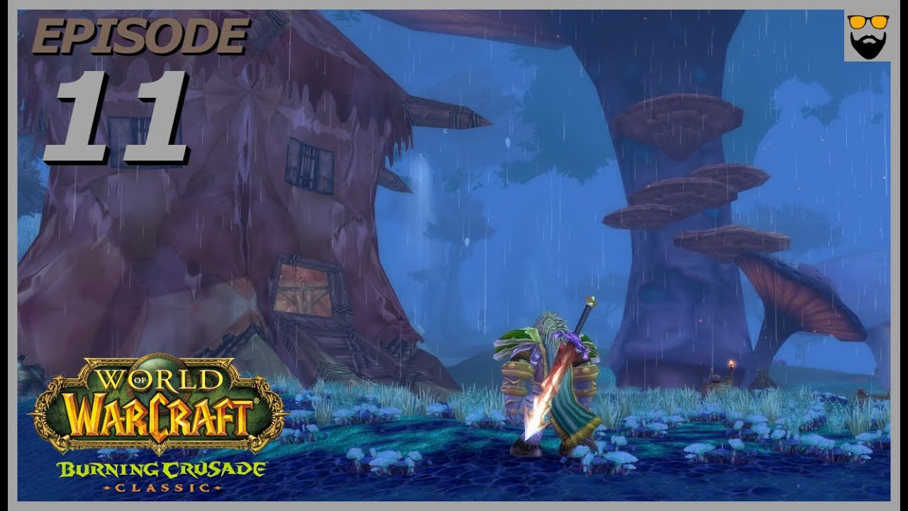 Let's Play WoW - The Burning Crusade Classic - Tauren Warrior - Outland Leveling - Part 11 Gameplay