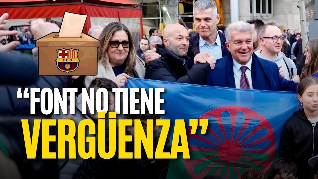 🔥 LAPORTA contra FONT: “La charlotada de Haaland… ¡no tiene vergüenza!” 💥🔵🔴BARÇA ELECCIONES 2026