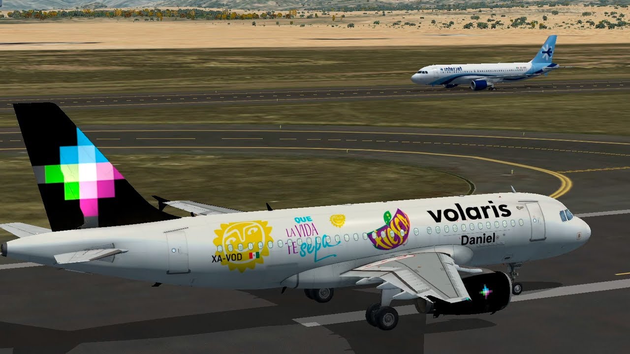 FSX Volaris A319 Tijuana → Puerto Vallarta...pero es 2012