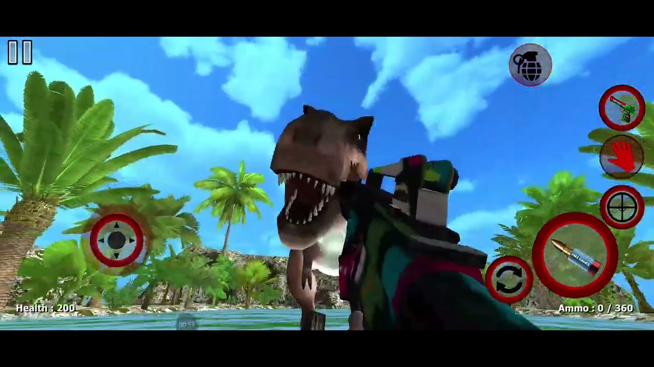 Dinosaur Bloody Island - Android ios Gameplay - Dinosaur game - New Update.