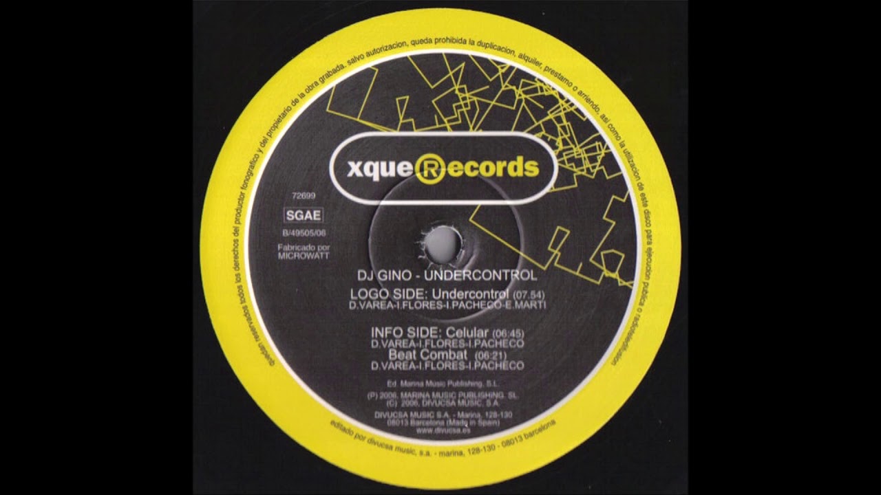 DJ Gino ‎- Undercontrol