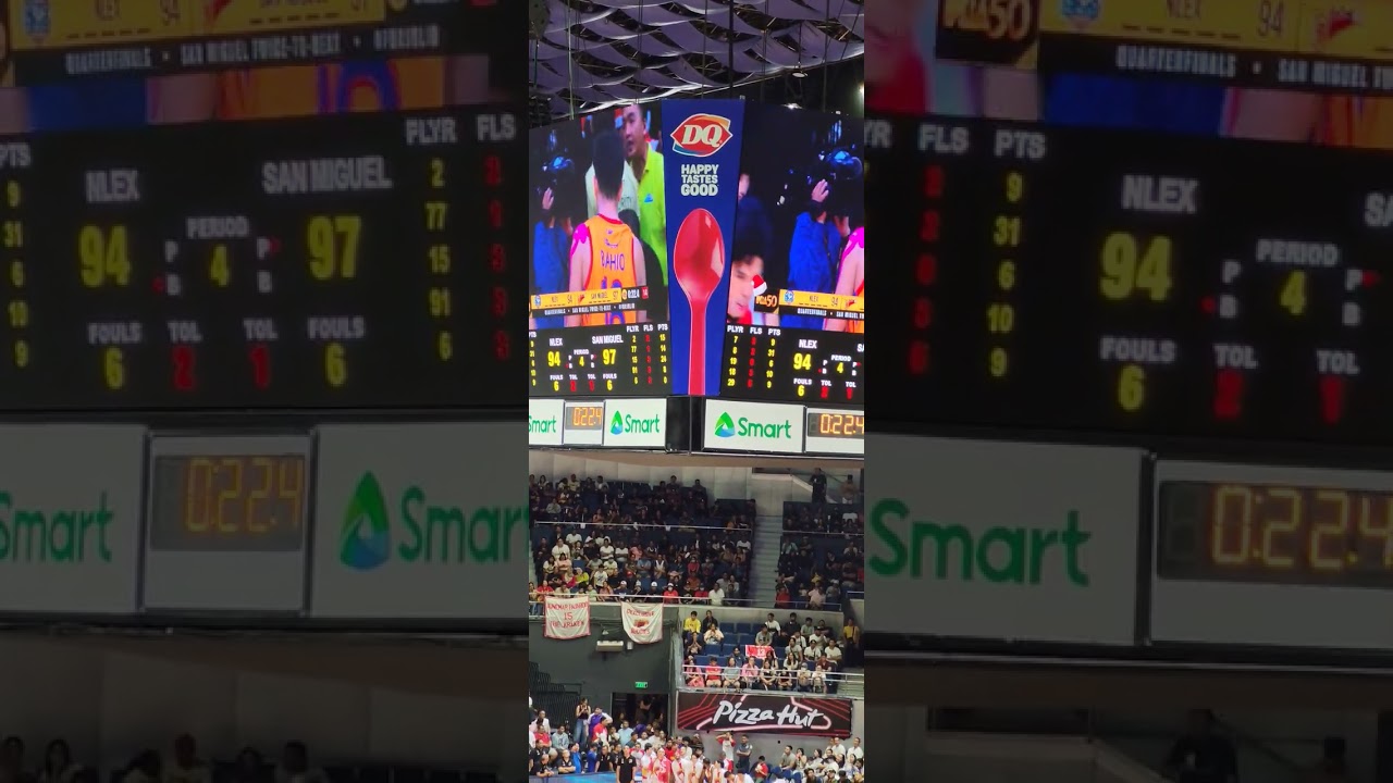 SMB VS NLEX GANDA NG LABAN 