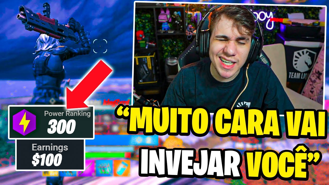 PULGA ANALISA PLAYER com s&oacute; 300 de *PR* que pegou EARNINGS!
