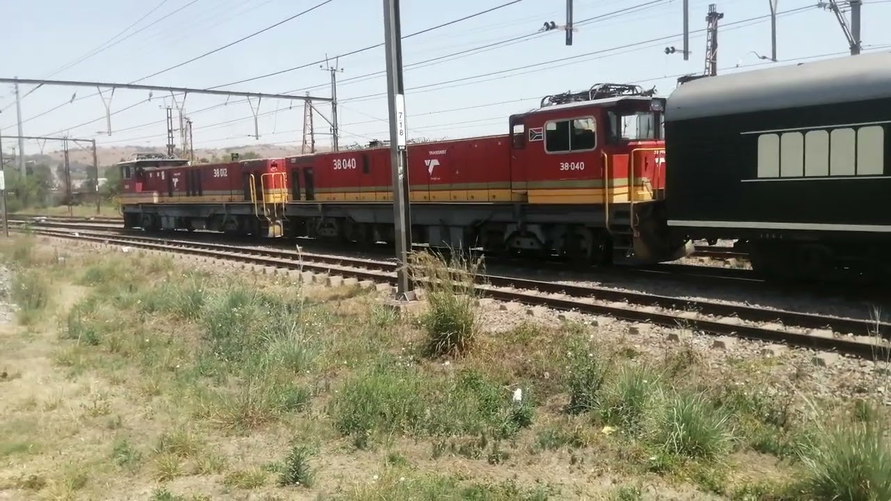 My 1st Sighting Of The Transnet Class 38 Dual Electric-diesel Locomotives