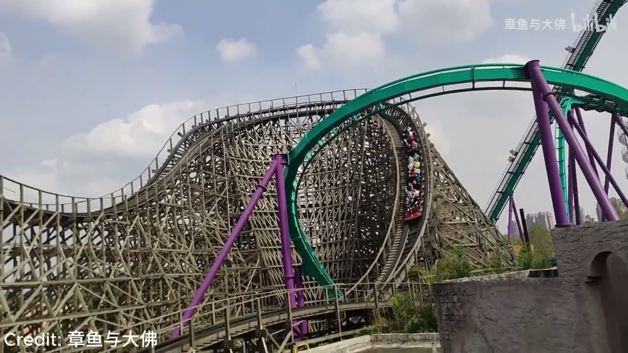 Great Desert Rally at Happy Valley Chengdu Review: Underrated GCI Wooden Coaster