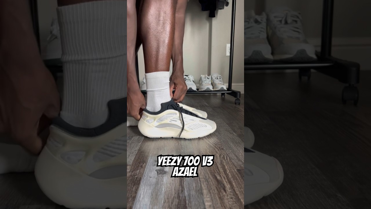 Did the YEEZY 700 V3 &ldquo;AZAEL&rdquo; come from OUTER SPACE?? 👽👀 #shorts #adidas #yeezy #sneakers #shoes