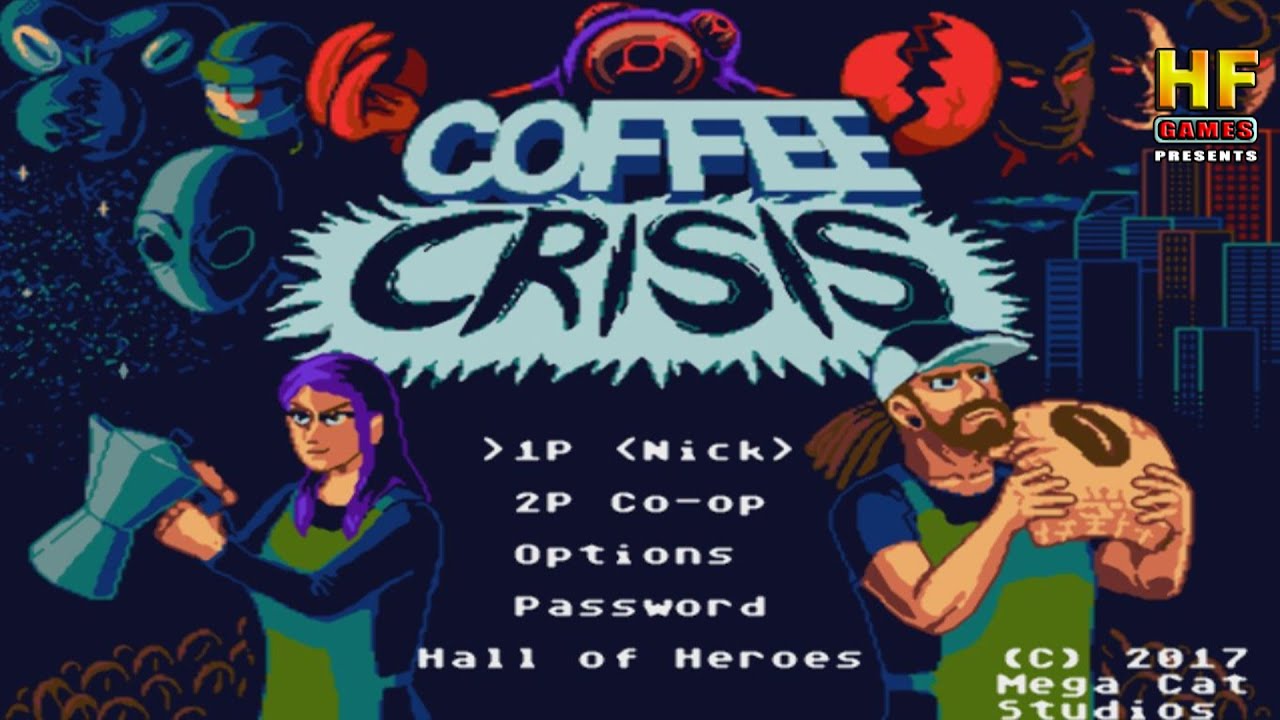 Coffee Crisis. Metal Mode. SEGA [No Damage Walkthrough / Прохождение без урона] -  SMD | СЕГА | СМД