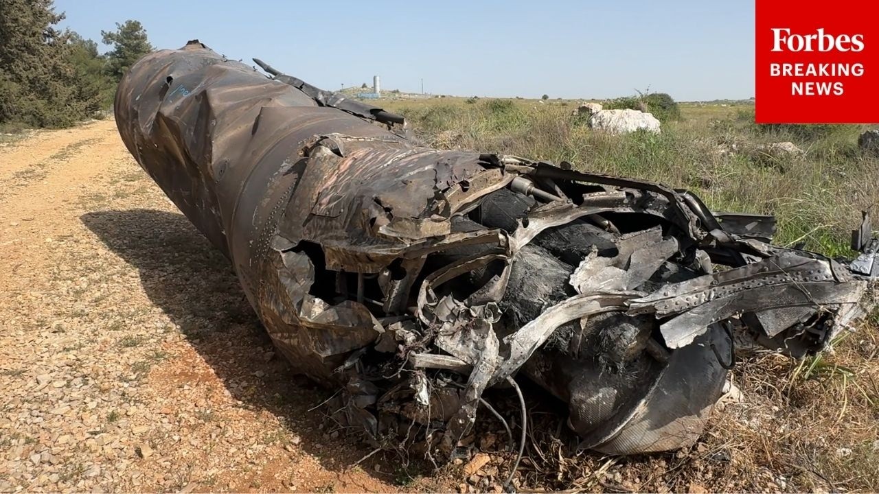 Missile Fragment Landing In Central Israel Offers Close-Up Look At Munitions In Middle East